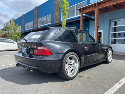 1999 BMW M Coupe in Cosmos Black Metallic over Black Nappa