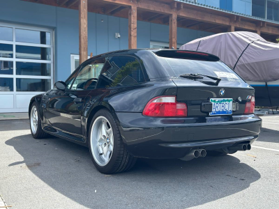 1999 BMW M Coupe in Cosmos Black Metallic over Black Nappa