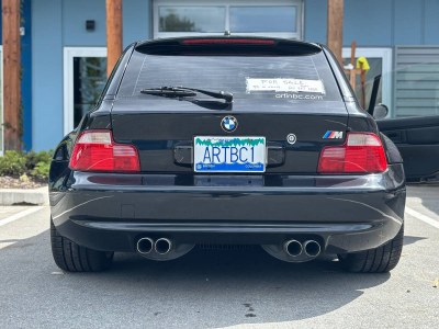 1999 BMW M Coupe in Cosmos Black Metallic over Black Nappa