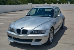 1999 BMW M Coupe in Arctic Silver Metallic over Black Nappa