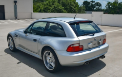 1999 BMW M Coupe in Arctic Silver Metallic over Black Nappa