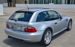 1999 BMW M Coupe in Arctic Silver Metallic over Black Nappa