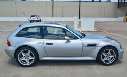 1999 BMW M Coupe in Arctic Silver Metallic over Black Nappa