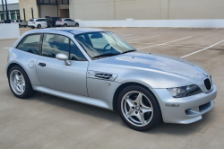 1999 BMW M Coupe in Arctic Silver Metallic over Black Nappa