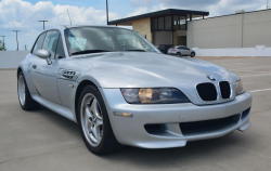 1999 BMW M Coupe in Arctic Silver Metallic over Black Nappa