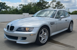 1999 BMW M Coupe in Arctic Silver Metallic over Black Nappa