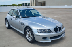 1999 BMW M Coupe in Arctic Silver Metallic over Black Nappa