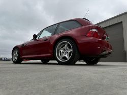 1999 BMW M Coupe in Imola Red 2 over Imola Red & Black Nappa