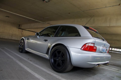 1999 BMW M Coupe in Arctic Silver Metallic over Black Nappa