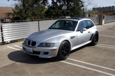 1999 BMW M Coupe in Arctic Silver Metallic over Black Nappa