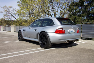1999 BMW M Coupe in Arctic Silver Metallic over Black Nappa
