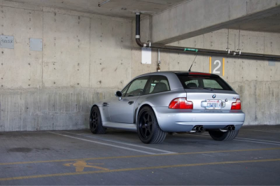 1999 BMW M Coupe in Arctic Silver Metallic over Black Nappa