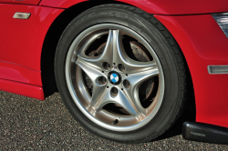 1999 BMW M Coupe in Imola Red 2 over Imola Red & Black Nappa