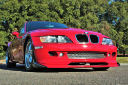 1999 BMW M Coupe in Imola Red 2 over Imola Red & Black Nappa