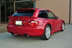 1999 BMW M Coupe in Imola Red 2 over Imola Red & Black Nappa