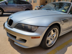 1999 BMW M Coupe in Arctic Silver Metallic over Dark Gray & Black Nappa