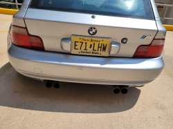 1999 BMW M Coupe in Arctic Silver Metallic over Dark Gray & Black Nappa