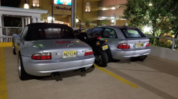 1999 BMW M Coupe in Arctic Silver Metallic over Dark Gray & Black Nappa