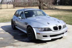 1999 BMW M Coupe in Arctic Silver Metallic over Dark Gray & Black Nappa