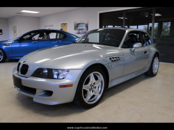 1999 BMW M Coupe in Arctic Silver Metallic over Black Nappa