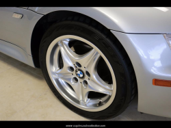 1999 BMW M Coupe in Arctic Silver Metallic over Black Nappa