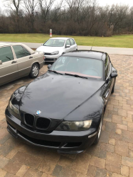 1999 BMW M Coupe in Cosmos Black Metallic over Imola Red & Black Nappa