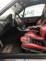 1999 BMW M Coupe in Cosmos Black Metallic over Imola Red & Black Nappa