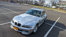 1999 BMW M Coupe in Arctic Silver Metallic over Black Nappa