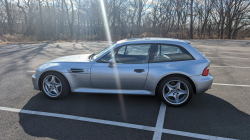 1999 BMW M Coupe in Arctic Silver Metallic over Black Nappa