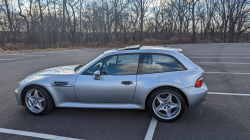 1999 BMW M Coupe in Arctic Silver Metallic over Black Nappa