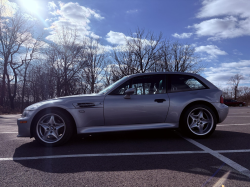 1999 BMW M Coupe in Arctic Silver Metallic over Black Nappa