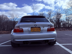 1999 BMW M Coupe in Arctic Silver Metallic over Black Nappa