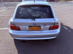 1999 BMW M Coupe in Arctic Silver Metallic over Black Nappa