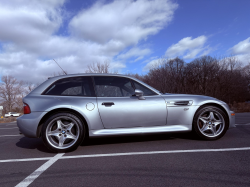 1999 BMW M Coupe in Arctic Silver Metallic over Black Nappa