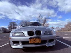 1999 BMW M Coupe in Arctic Silver Metallic over Black Nappa