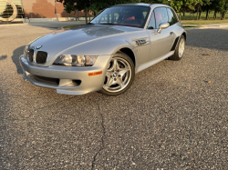 1999 BMW M Coupe in Arctic Silver Metallic over Imola Red & Black Nappa