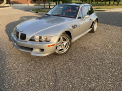 1999 BMW M Coupe in Arctic Silver Metallic over Imola Red & Black Nappa