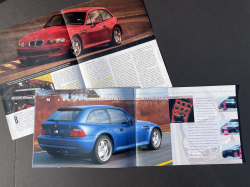 1999 BMW M Coupe in Arctic Silver Metallic over Imola Red & Black Nappa