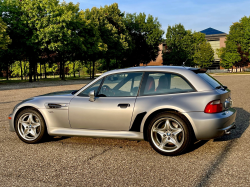 1999 BMW M Coupe in Arctic Silver Metallic over Imola Red & Black Nappa