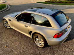 1999 BMW M Coupe in Arctic Silver Metallic over Imola Red & Black Nappa