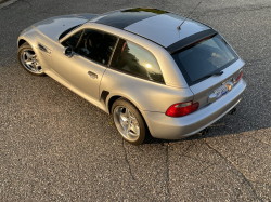 1999 BMW M Coupe in Arctic Silver Metallic over Imola Red & Black Nappa