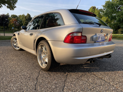 1999 BMW M Coupe in Arctic Silver Metallic over Imola Red & Black Nappa