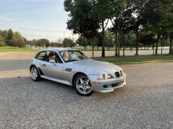 1999 BMW M Coupe in Arctic Silver Metallic over Imola Red & Black Nappa