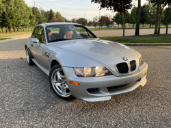 1999 BMW M Coupe in Arctic Silver Metallic over Imola Red & Black Nappa