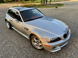 1999 BMW M Coupe in Arctic Silver Metallic over Imola Red & Black Nappa