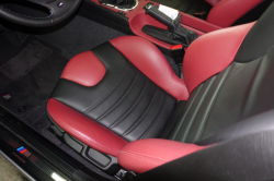 1999 BMW M Coupe in Arctic Silver Metallic over Imola Red & Black Nappa