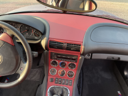 1999 BMW M Coupe in Arctic Silver Metallic over Imola Red & Black Nappa