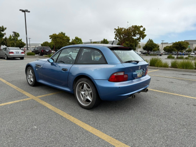 1999 BMW M Coupe in Estoril Blue Metallic over Estoril Blue & Black Nappa