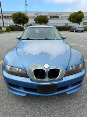 1999 BMW M Coupe in Estoril Blue Metallic over Estoril Blue & Black Nappa