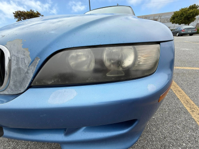 1999 BMW M Coupe in Estoril Blue Metallic over Estoril Blue & Black Nappa